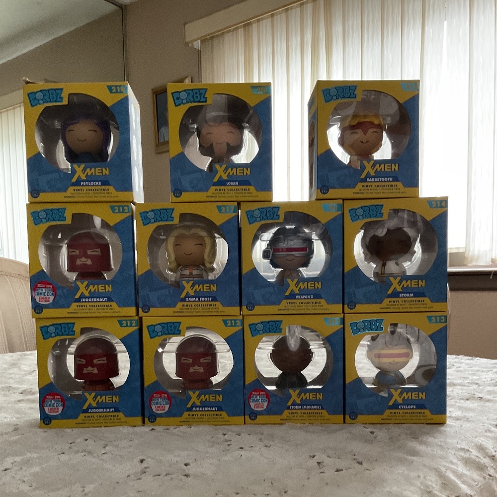 Funko Dorbz X-Men Vinyl Collectibles